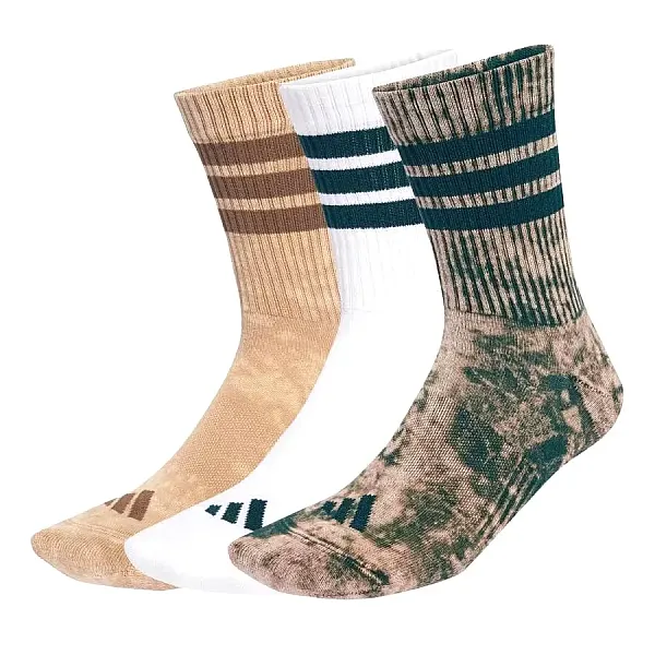 ADIDAS SOCKS 3S C CRW WSH 3P JX5531 WARSAN/AURIVY/WHITE